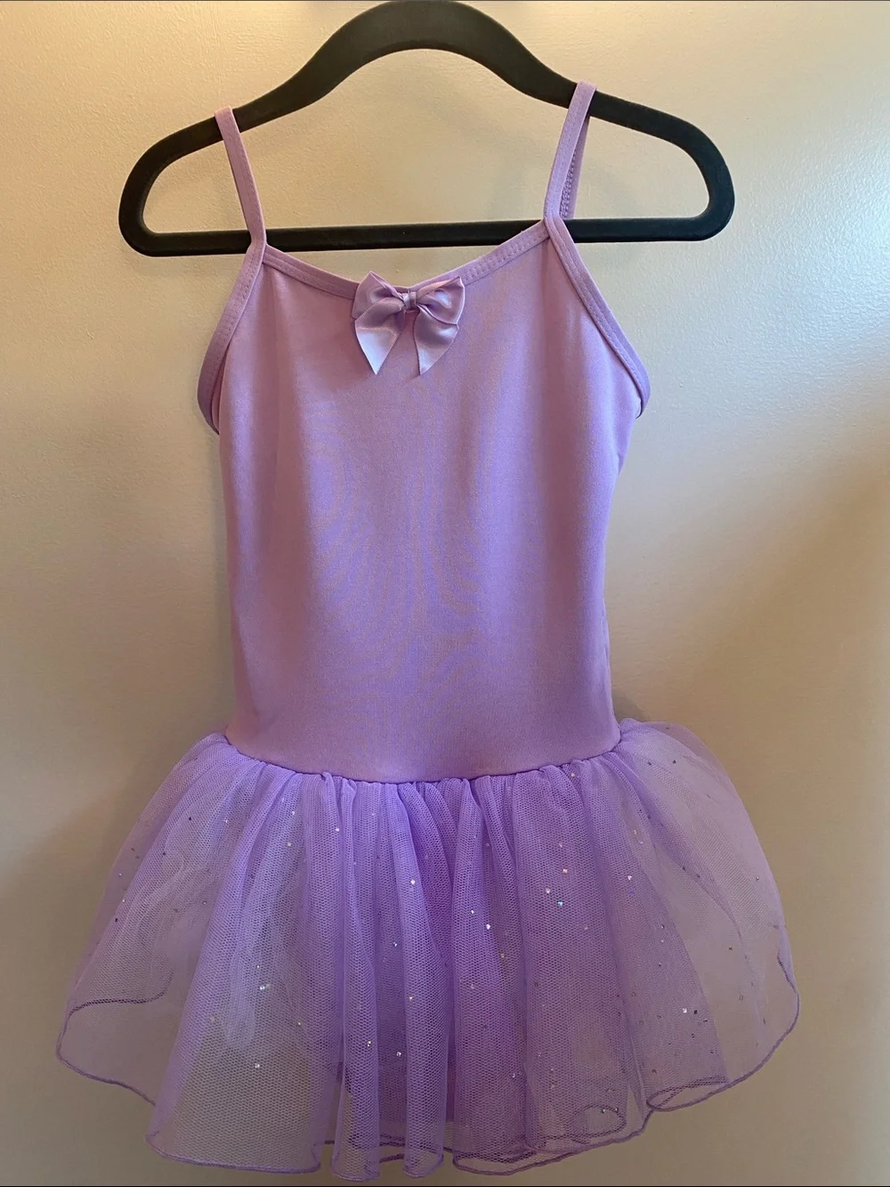 Natalie Dancewear Lavender Tutu Dress with Sparkle Bow Size Children’s Small